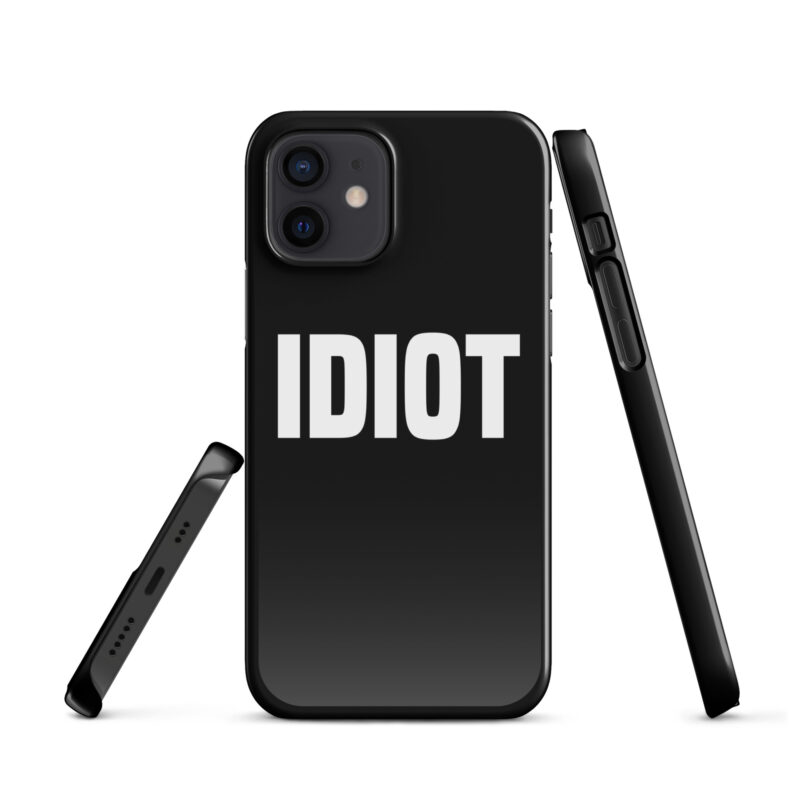 Idiot Snapcase iPhone®-Hülle – Accessoires – klamottn.de