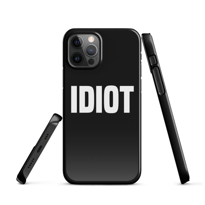 Idiot Snapcase iPhone®-Hülle – Accessoires – klamottn.de