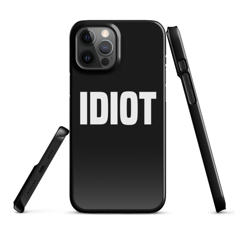 Idiot Snapcase iPhone®-Hülle – Accessoires – klamottn.de