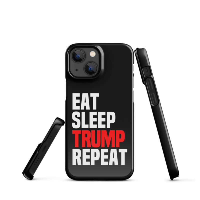 Eat Sleep Trump Repeat Snapcase iPhone®-Hülle – Accessoires – klamottn.de
