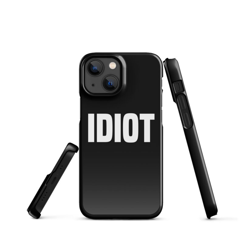 Idiot Snapcase iPhone®-Hülle – Accessoires – klamottn.de