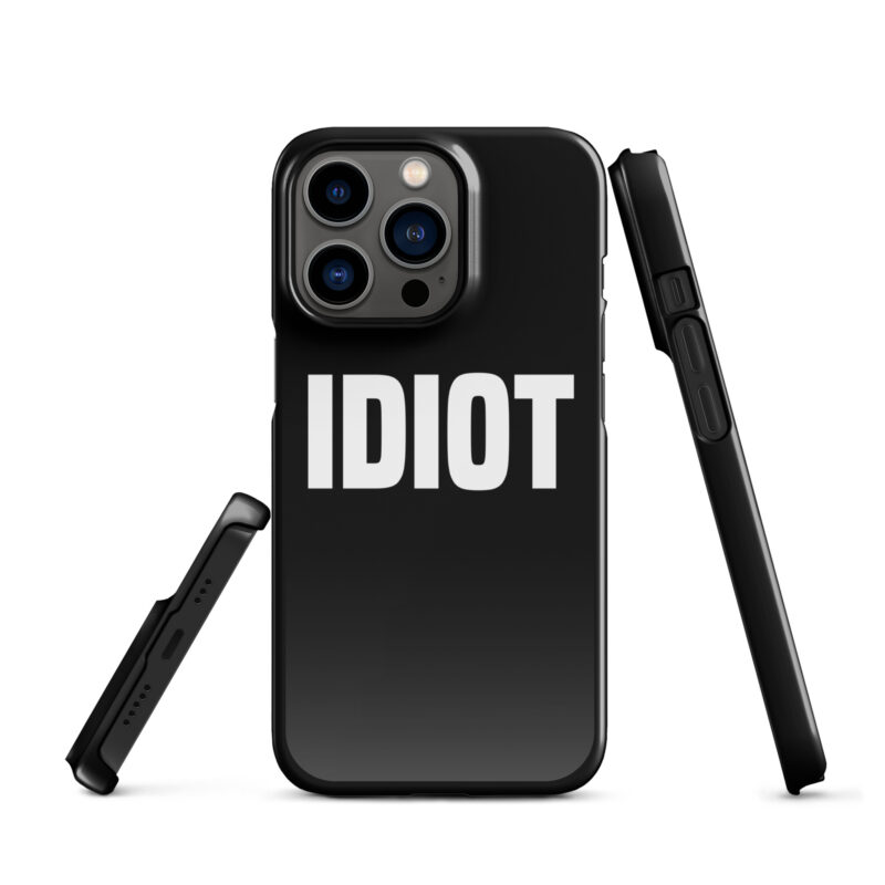 Idiot Snapcase iPhone®-Hülle – Accessoires – klamottn.de