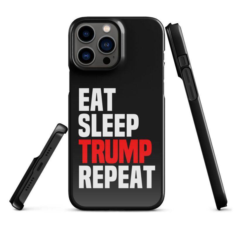 Eat Sleep Trump Repeat Snapcase iPhone®-Hülle – Accessoires – klamottn.de