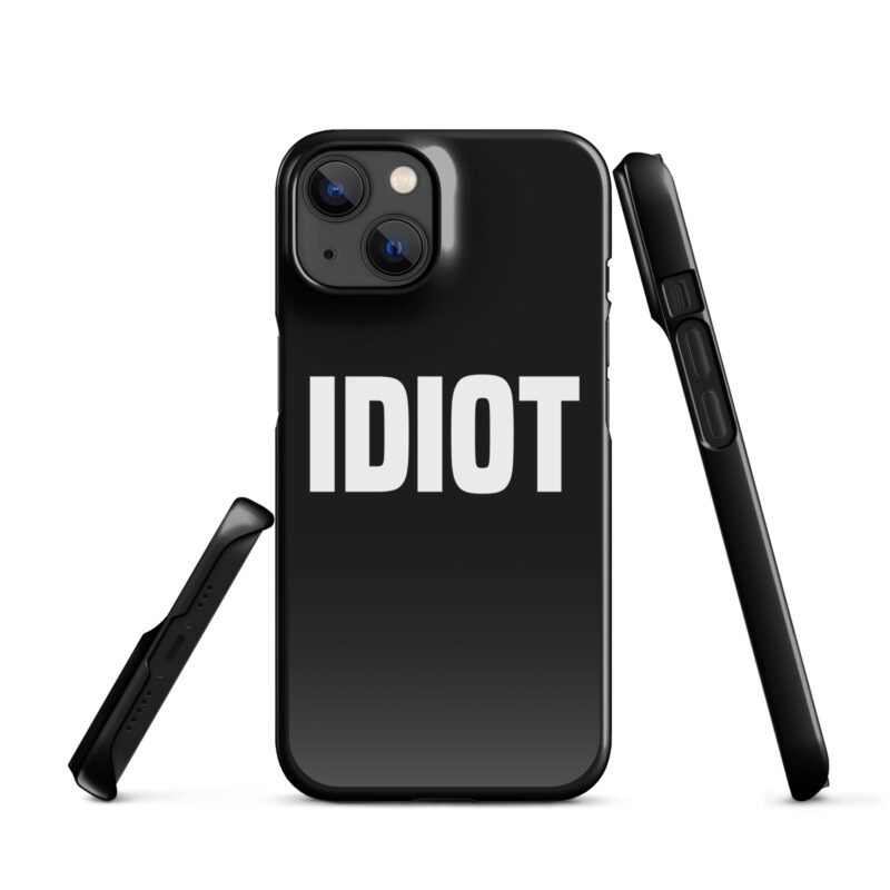 Idiot Snapcase iPhone®-Hülle – Accessoires – klamottn.de