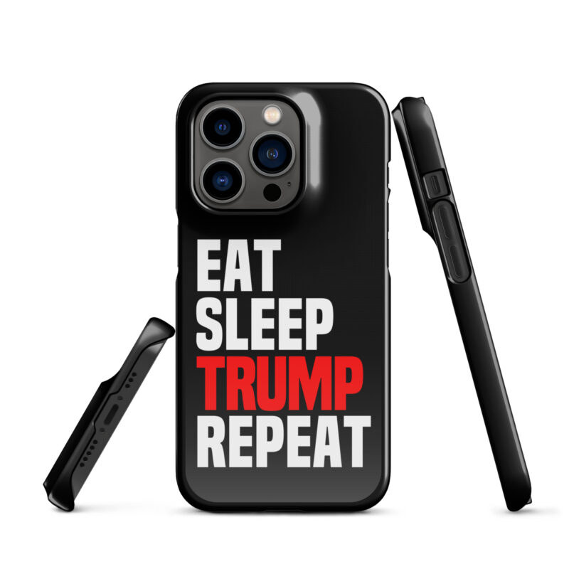 Eat Sleep Trump Repeat Snapcase iPhone®-Hülle – Accessoires – klamottn.de