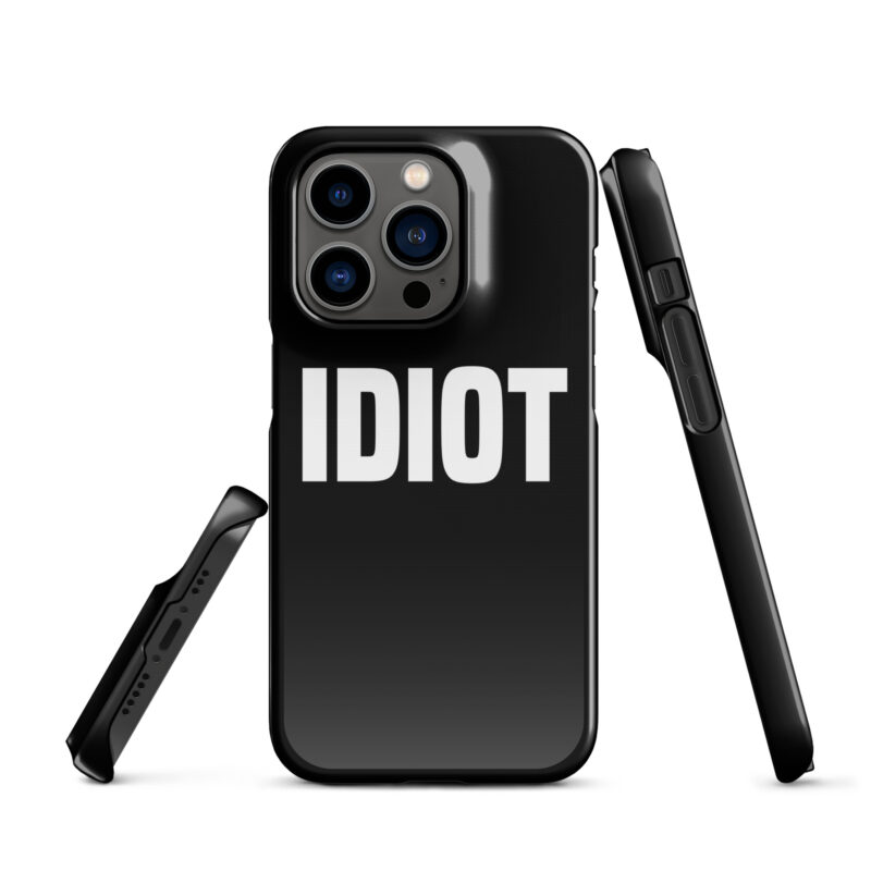 Idiot Snapcase iPhone®-Hülle – Accessoires – klamottn.de