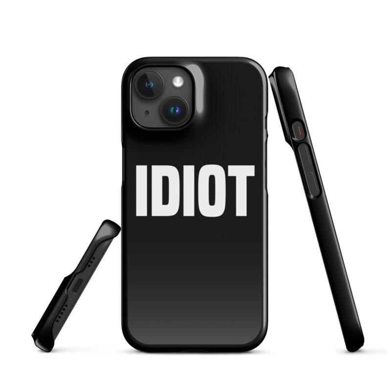 Idiot Snapcase iPhone®-Hülle – Accessoires – klamottn.de