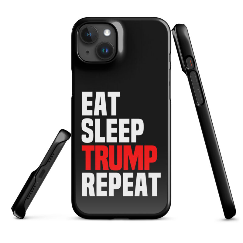 Eat Sleep Trump Repeat Snapcase iPhone®-Hülle – Accessoires – klamottn.de
