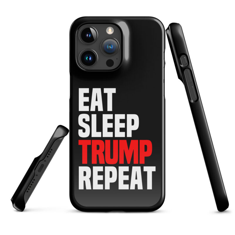 Eat Sleep Trump Repeat Snapcase iPhone®-Hülle – Accessoires – klamottn.de