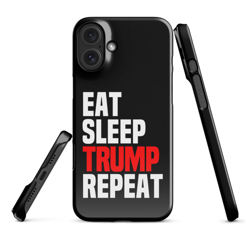 Eat Sleep Trump Repeat Snapcase iPhone®-Hülle – Accessoires – klamottn.de