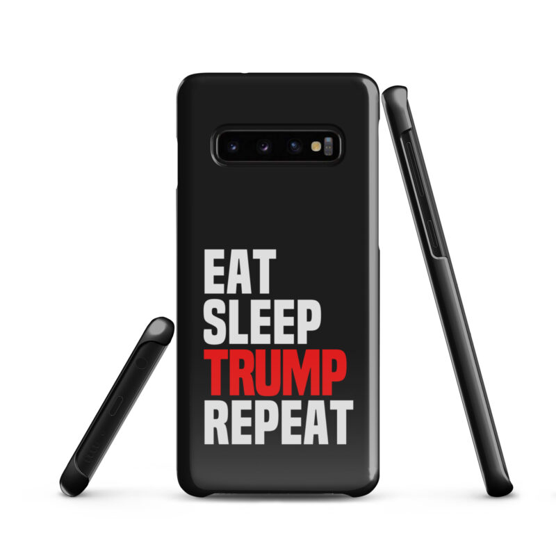 Eat Sleep Trump Repeat Snapcase Samsung®-Hülle – Accessoires – klamottn.de