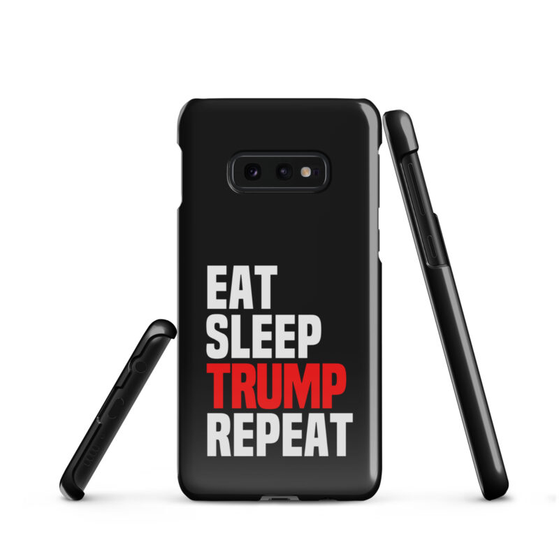 Eat Sleep Trump Repeat Snapcase Samsung®-Hülle – Accessoires – klamottn.de