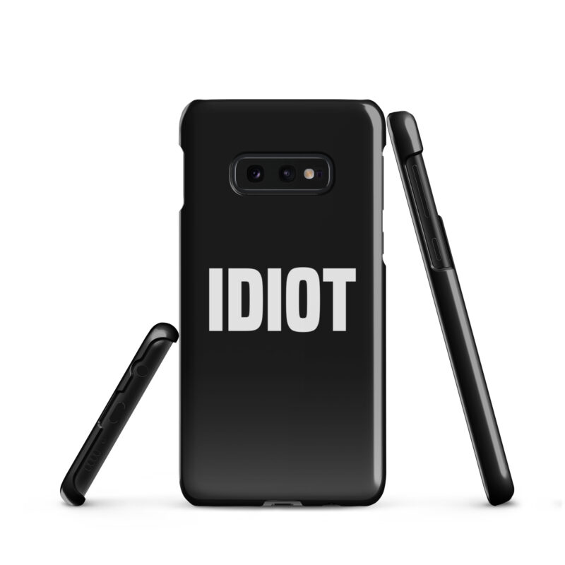 Idiot Snapcase Samsung®-Hülle – Accessoires – klamottn.de