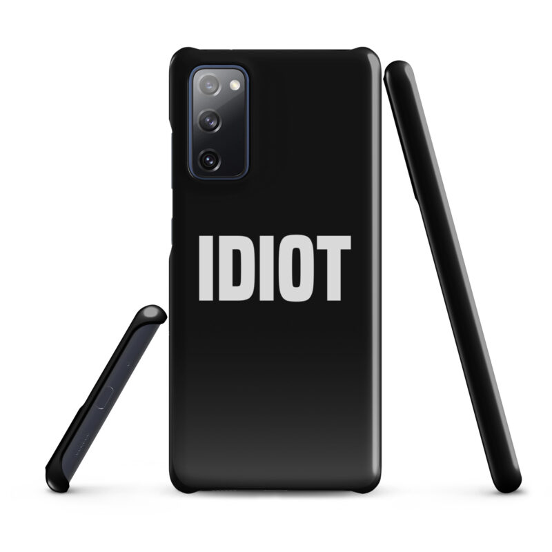 Idiot Snapcase Samsung®-Hülle – Accessoires – klamottn.de
