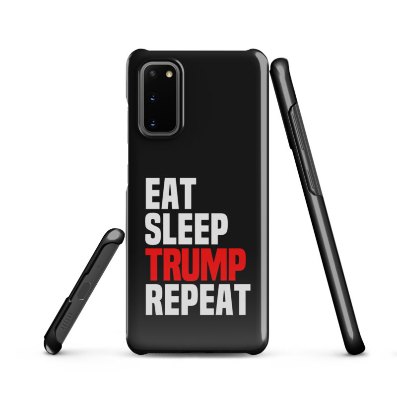 Eat Sleep Trump Repeat Snapcase Samsung®-Hülle – Accessoires – klamottn.de