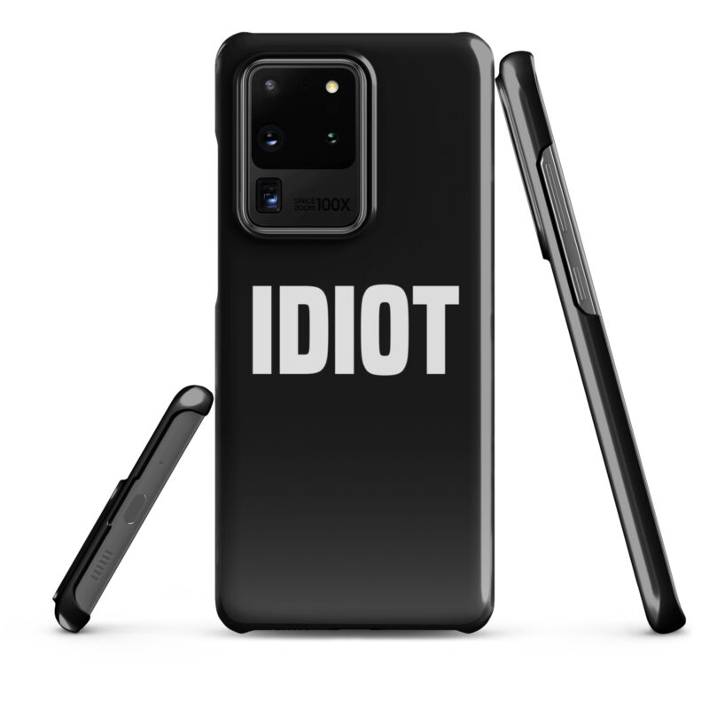 Idiot Snapcase Samsung®-Hülle – Accessoires – klamottn.de