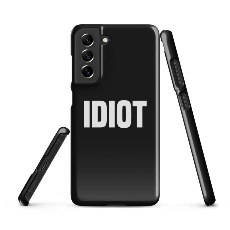 Idiot Snapcase Samsung®-Hülle – Accessoires – klamottn.de