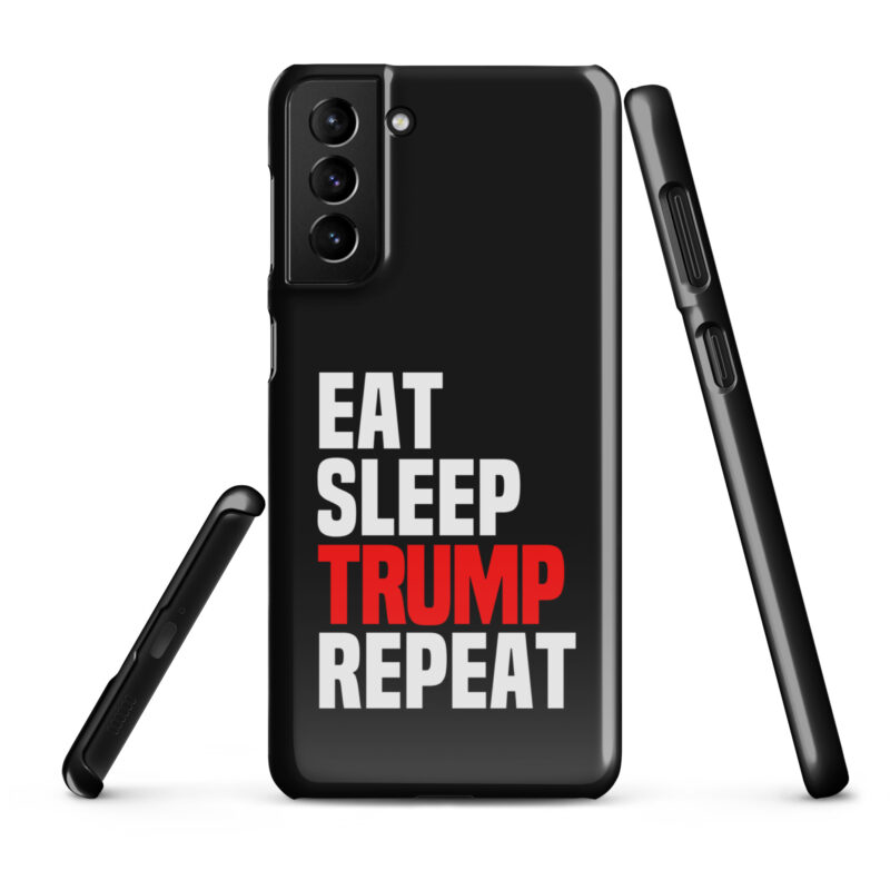 Eat Sleep Trump Repeat Snapcase Samsung®-Hülle – Accessoires – klamottn.de