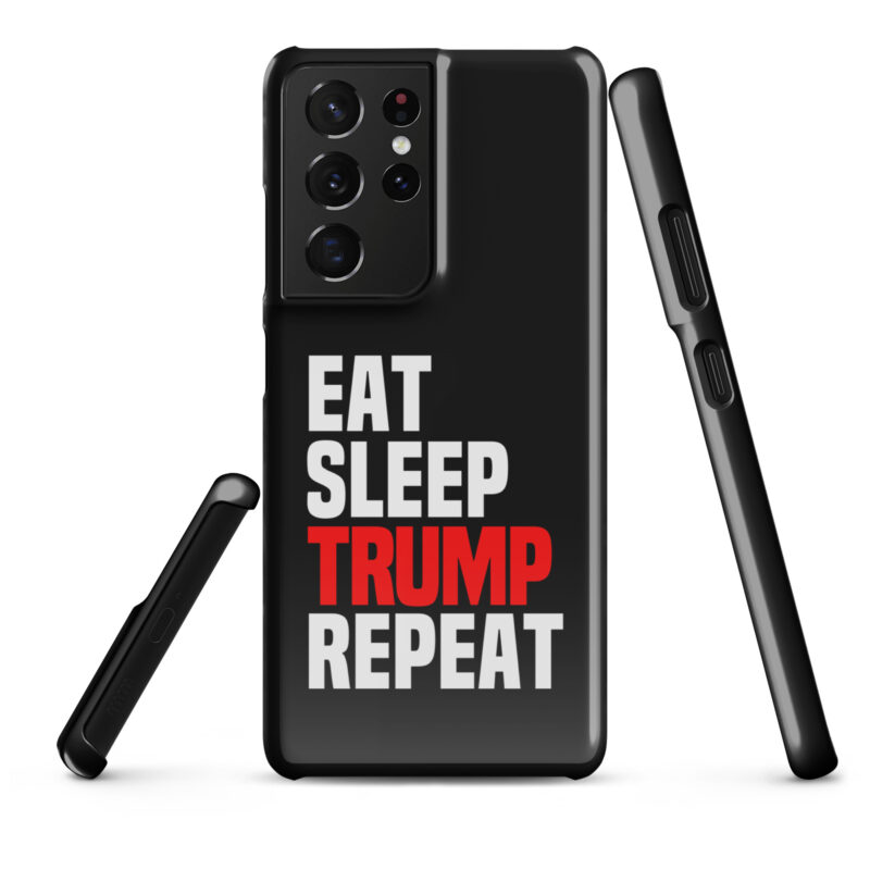 Eat Sleep Trump Repeat Snapcase Samsung®-Hülle – Accessoires – klamottn.de