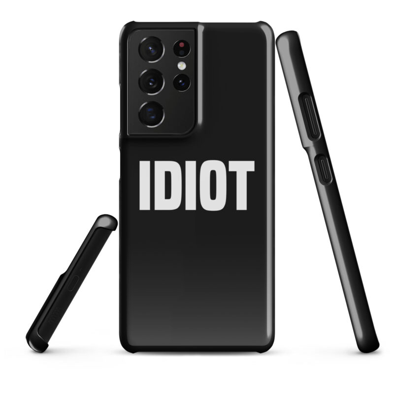 Idiot Snapcase Samsung®-Hülle – Accessoires – klamottn.de