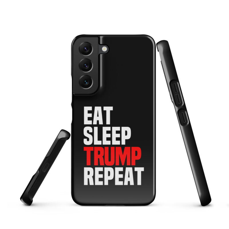 Eat Sleep Trump Repeat Snapcase Samsung®-Hülle – Accessoires – klamottn.de