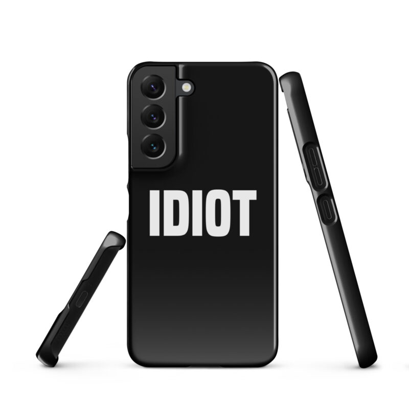 Idiot Snapcase Samsung®-Hülle – Accessoires – klamottn.de