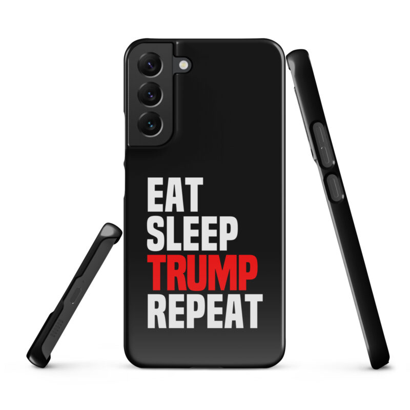 Eat Sleep Trump Repeat Snapcase Samsung®-Hülle – Accessoires – klamottn.de