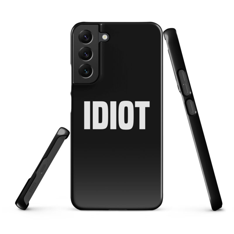 Idiot Snapcase Samsung®-Hülle – Accessoires – klamottn.de