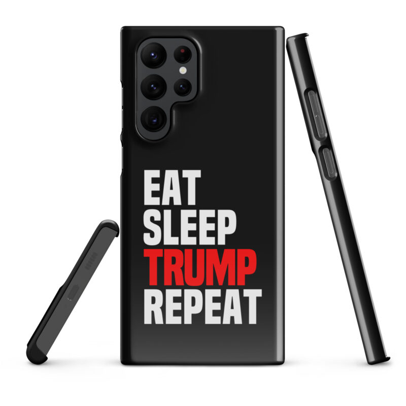Eat Sleep Trump Repeat Snapcase Samsung®-Hülle – Accessoires – klamottn.de