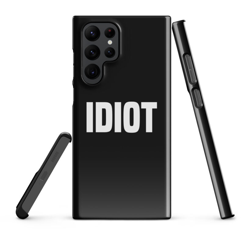 Idiot Snapcase Samsung®-Hülle – Accessoires – klamottn.de