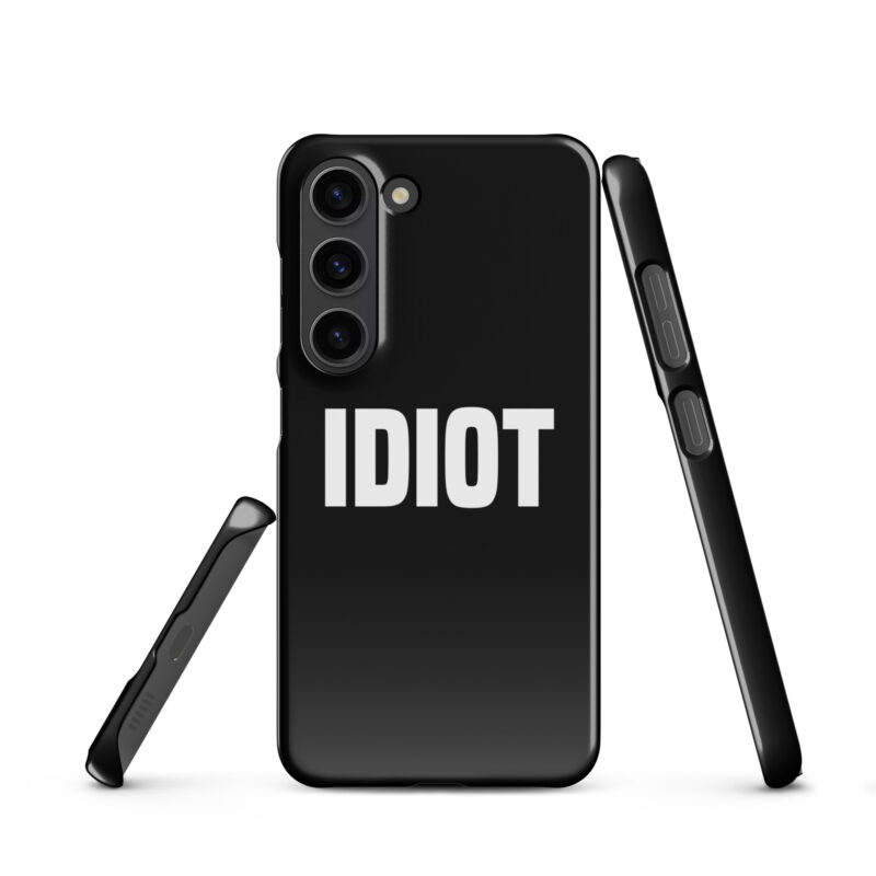 Idiot Snapcase Samsung®-Hülle – Accessoires – klamottn.de