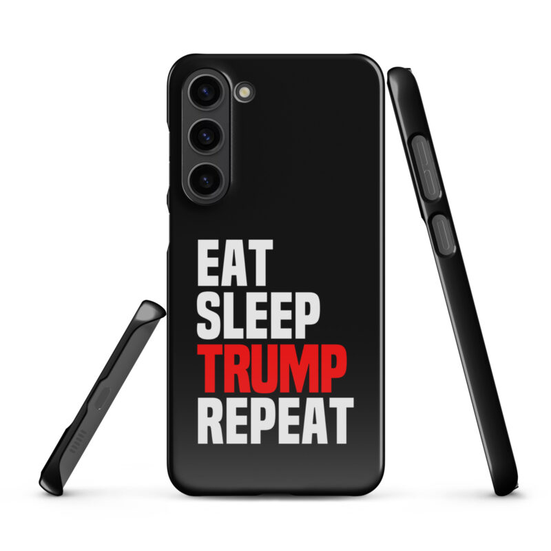 Eat Sleep Trump Repeat Snapcase Samsung®-Hülle – Accessoires – klamottn.de