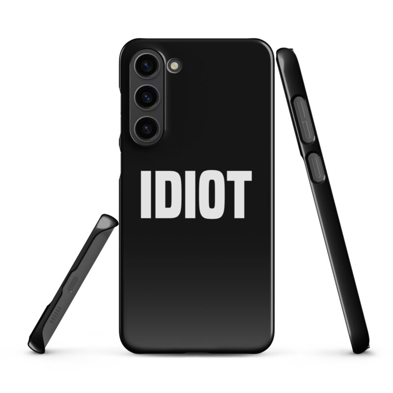 Idiot Snapcase Samsung®-Hülle – Accessoires – klamottn.de
