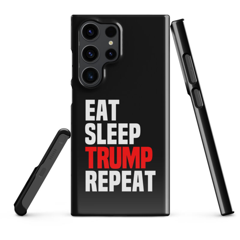 Eat Sleep Trump Repeat Snapcase Samsung®-Hülle – Accessoires – klamottn.de