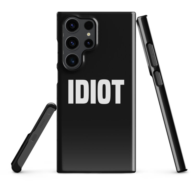 Idiot Snapcase Samsung®-Hülle – Accessoires – klamottn.de