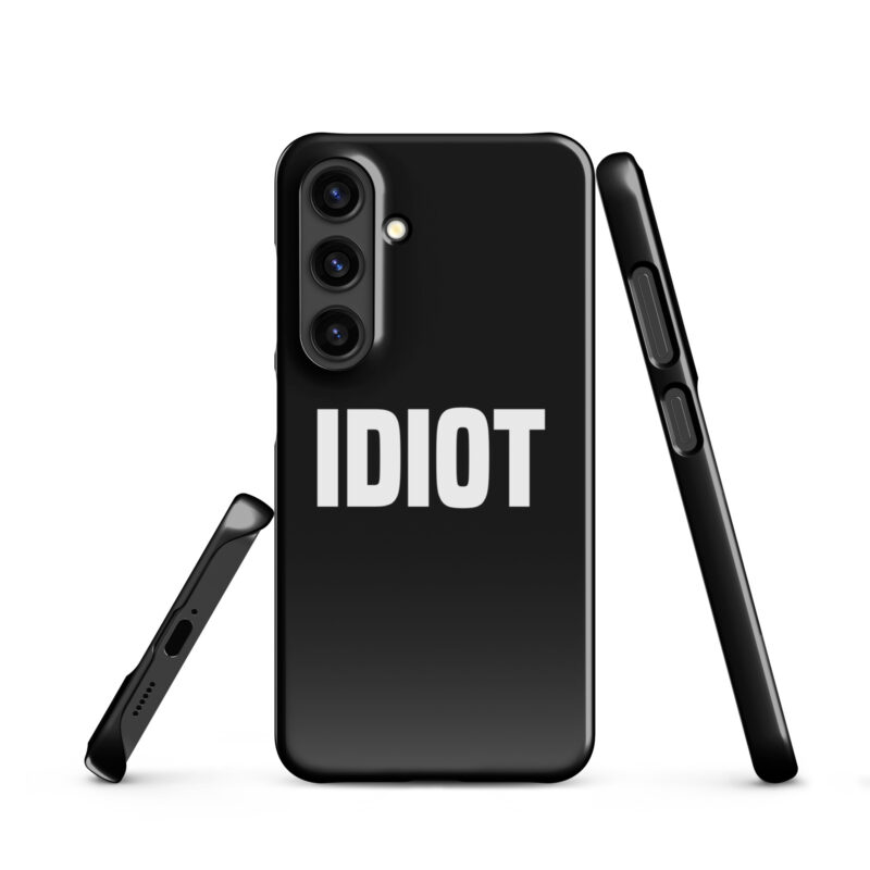 Idiot Snapcase Samsung®-Hülle – Accessoires – klamottn.de