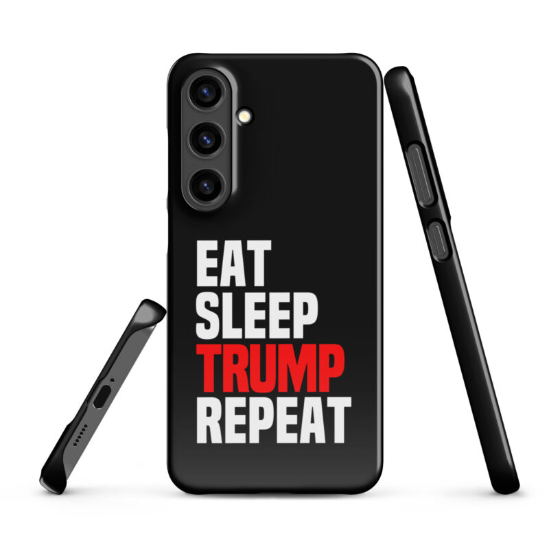 Eat Sleep Trump Repeat Snapcase Samsung®-Hülle – Accessoires – klamottn.de