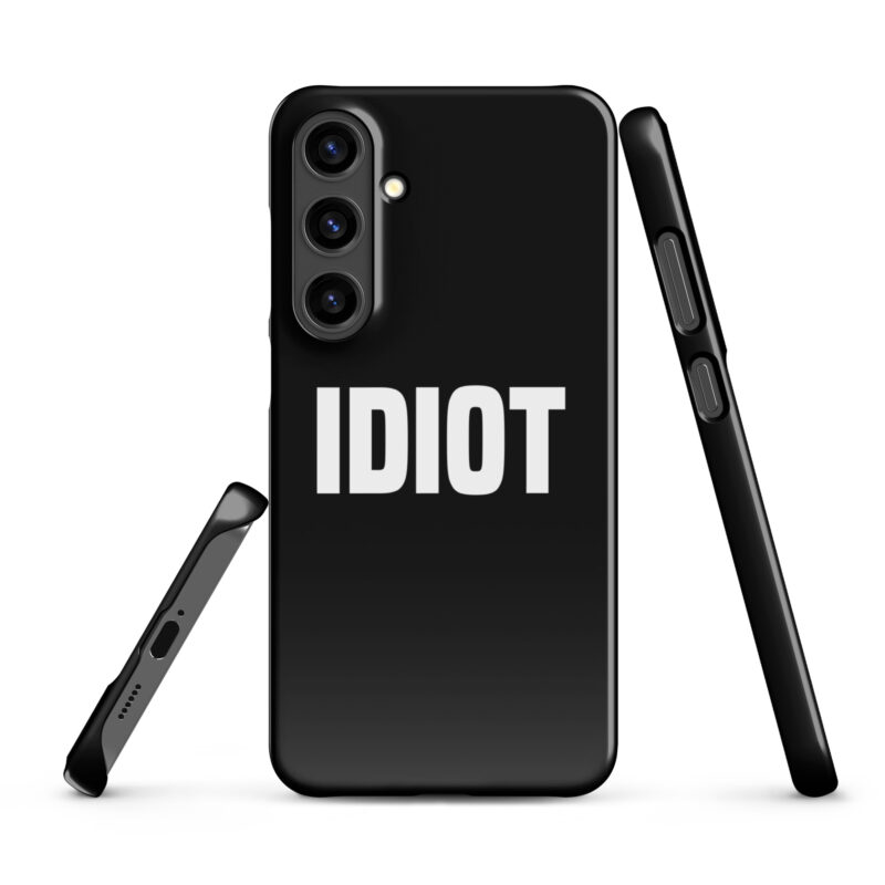 Idiot Snapcase Samsung®-Hülle – Accessoires – klamottn.de