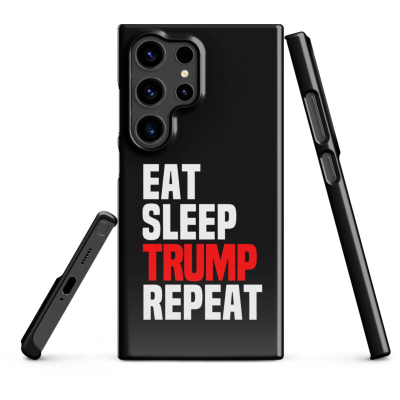 Eat Sleep Trump Repeat Snapcase Samsung®-Hülle – Accessoires – klamottn.de