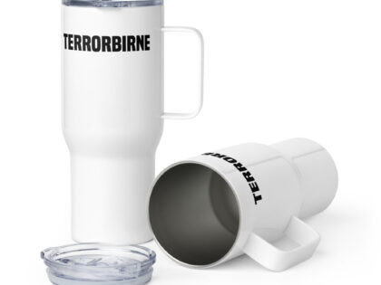 Terrorbirne Reisebecher mit Griff – Accessoires – klamottn.de Terrorbirne Reisebecher mit Griff – Accessoires – klamottn.de
