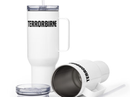 Terrorbirne Reisebecher mit Griff – Accessoires – klamottn.de Terrorbirne Reisebecher mit Griff – Accessoires – klamottn.de