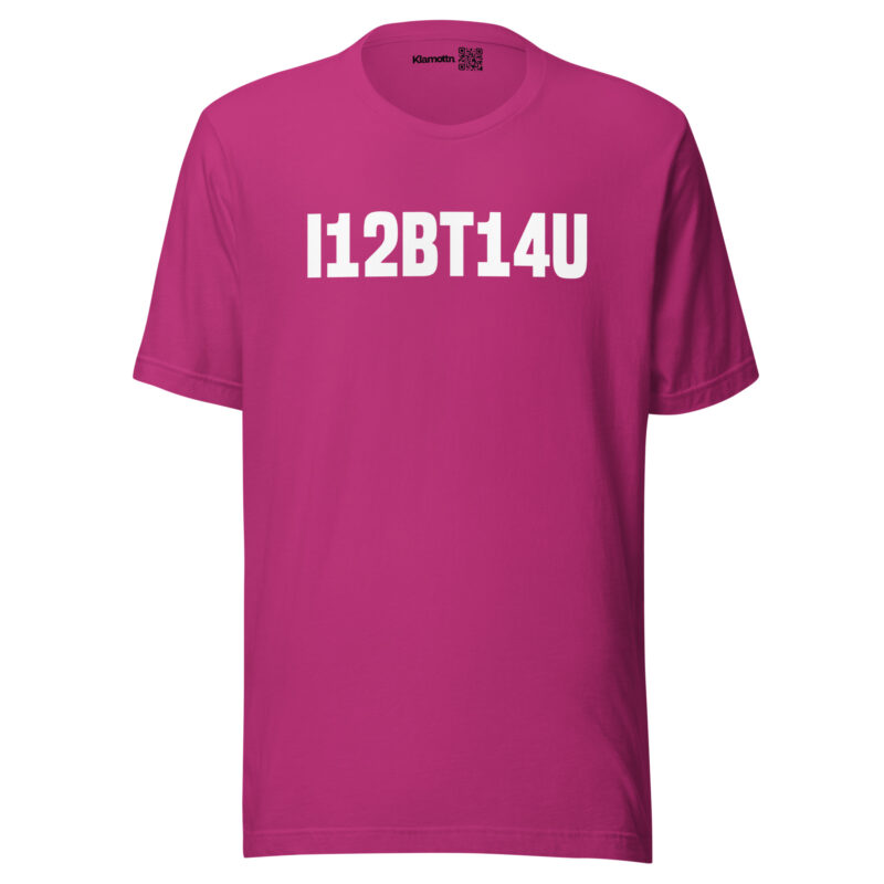 I12BT14U Unisex-T-Shirt
