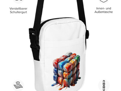 Flüssiger Zauberwürfel Umhängetasche – Accessoires – klamottn.de Flüssiger Zauberwürfel Umhängetasche – Accessoires – klamottn.de