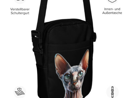 Mystische Sphynx-Katze Umhängetasche – Accessoires – klamottn.de Mystische Sphynx-Katze Umhängetasche – Accessoires – klamottn.de