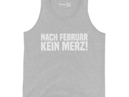 Nach Februar kein Merz Unisex-Tank-Top – Tank Tops – klamottn.de Nach Februar kein Merz Unisex-Tank-Top – Tank Tops – klamottn.de