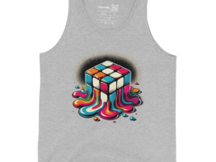 Schmelzender vintage Zauberwürfel Unisex-Tank-Top – Tank Tops – klamottn.de Schmelzender vintage Zauberwürfel Unisex-Tank-Top – Tank Tops – klamottn.de