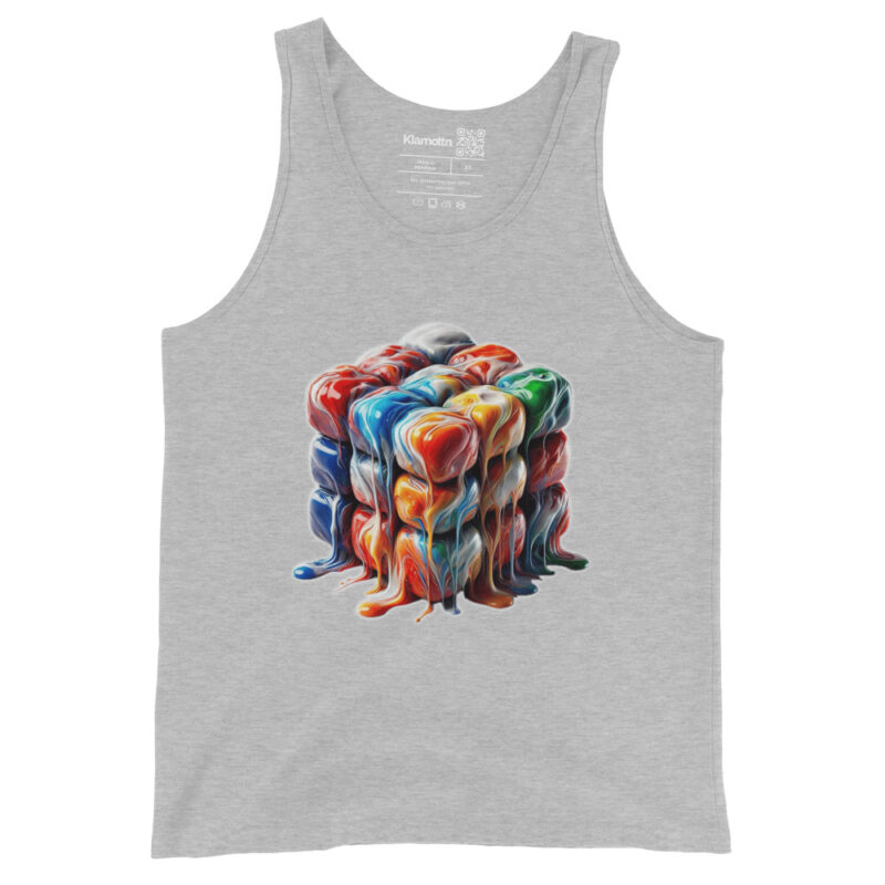 Flüssiger Zauberwürfel Unisex-Tank-Top – Tank Tops – klamottn.de