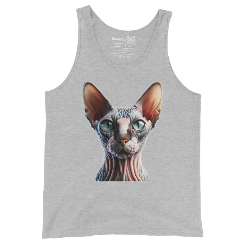 Mystische Sphynx-Katze Unisex-Tank-Top – Tank Tops – klamottn.de