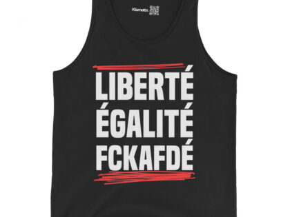 Liberté, Égalité, FckAfDé Unisex-Tank-Top – Tank Tops – klamottn.de Liberté, Égalité, FckAfDé Unisex-Tank-Top – Tank Tops – klamottn.de