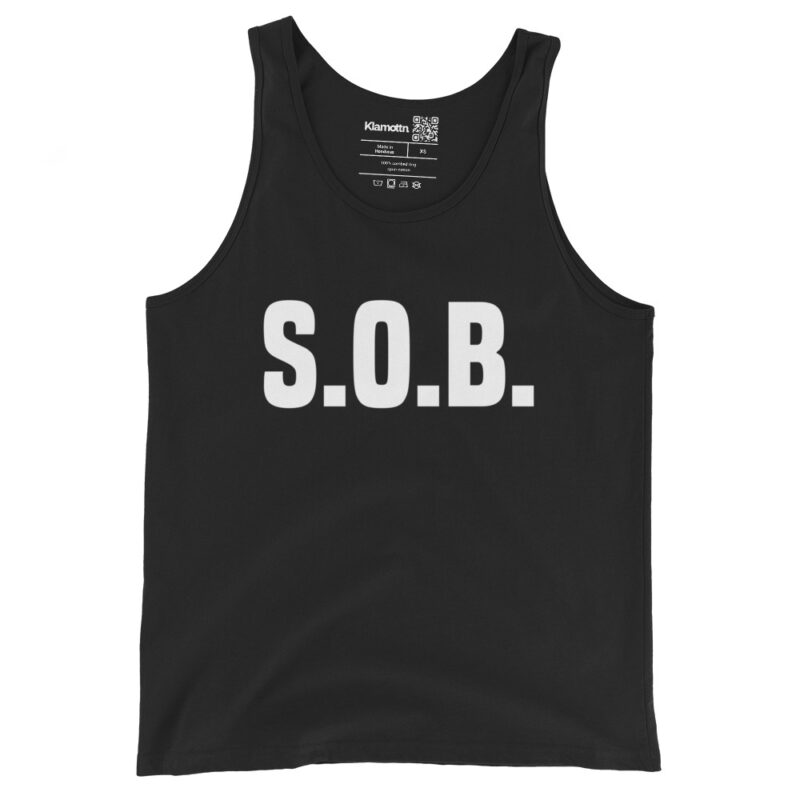 S.O.B. Unisex-Tank-Top – Tank Tops – klamottn.de